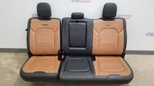 16 Ford F150 Limited Crew Cab Heated Rear Seat Assembly Black Mojave Leather