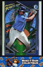Xavier Isaac 2024 Bowman Prospect Power-Up #PP-15 Tampa Bay Rays Prospect