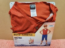 InSpirit Designs Netflix One Piece "Luffy" Halloween Costume Boys Sz L 10/12 NEW