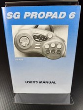 SG ProPad 6 Sega genesis Controller Manual Only  Authentic