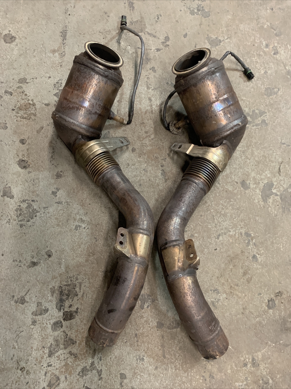 2013 BMW 650i 550i 750i EXHAUST MANIFOLD PIPE BOYSEN eBay