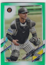 Yuki Sakaeda - /99 Green - 2021 Topps Chrome NPB