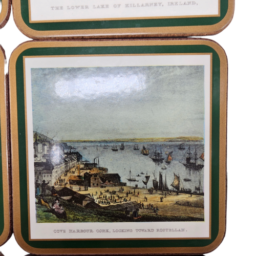 Pimpernel Deluxe Finish - Set of 6 Cork Backed Coasters - Eire Series 2 Ireland - Picture 7 of 20