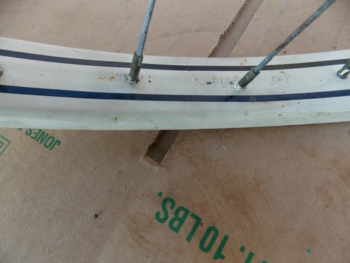Vtg Schwinn OEM Coaster 50-60's Rear S-7 Rim W/Germany Hub & Schwinn Brake 12/25 - Picture 7 of 14