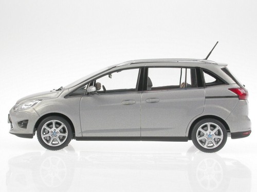 Ford Grand C-Max gris coche en miniatura Minichamps 1/43 - Imagen 2 de 3