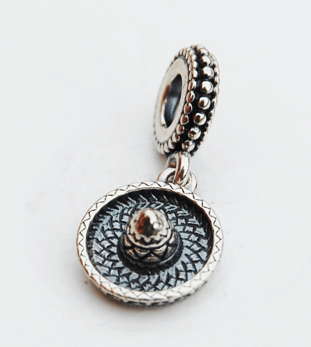 Genuine Pandora Dangle Charm "Sombrero" - 791364 - retired - Picture 1 of 3
