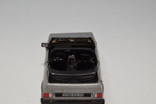 B67 1:43 TIN WIZARD 102 VW VOLKSWAGEN GOLF CABRIOLET MET. GREY FAIR COND. - Picture 7 of 11