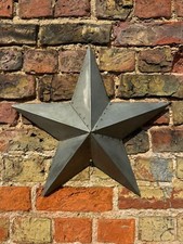 Large Armish Barn Steel Star / Christmas Decorations Vintage Style Wedding Party
