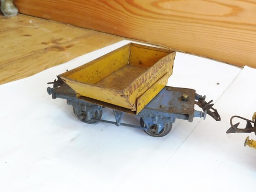 VINTAGE HORNBY O GAUGENo1 SIDE TIPPING WAGON +ODD TIPPER VGC + ROTARY =OTHER - Picture 6 of 11