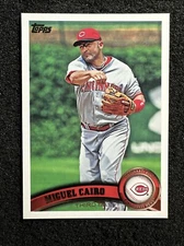 MIGUEL CAIRO #417 2011 Topps Baseball QTY Cincinnati Reds