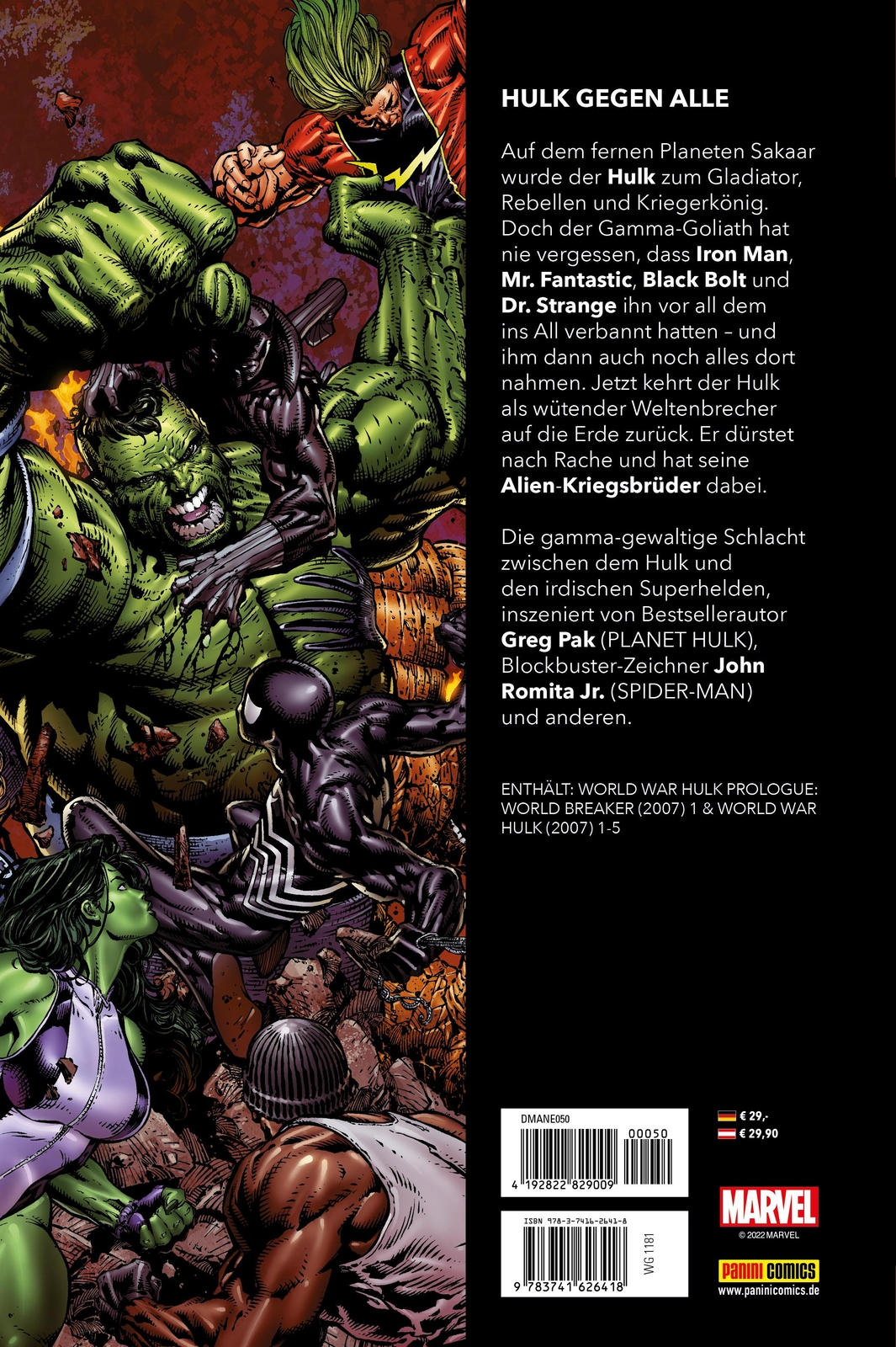 Thumbnail - Marvel Must-have: World War Hulk, Greg Pak