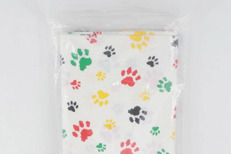 NOS Vtg 90s Disney The Lion King Paw Print Childs Party Tablecloth Cover 54"x88" - Image 3 of 4