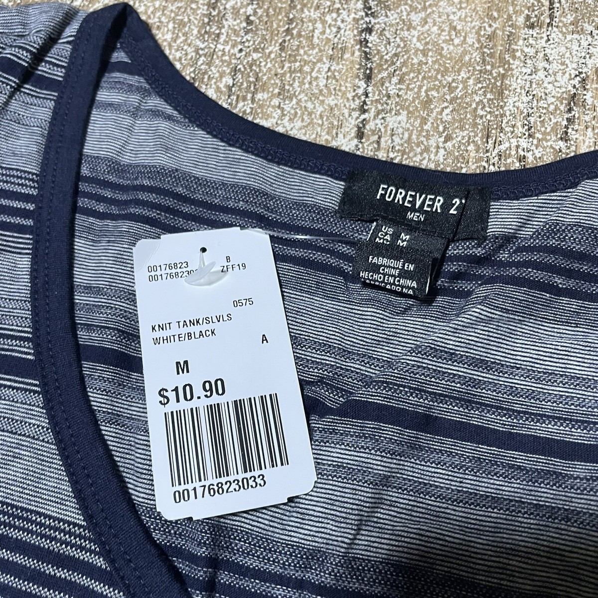 Foreverページ Forever 21 Mens Tank Top Shirt Size M NWT #23789 | eBay