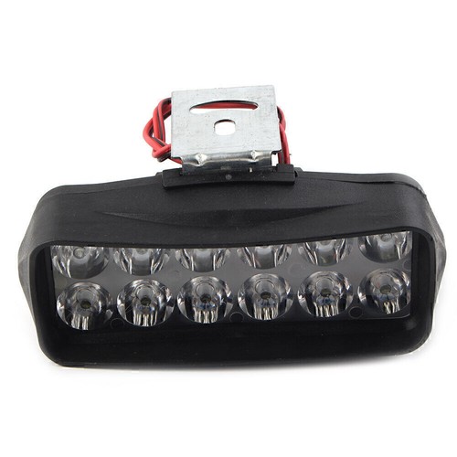 1Pcs Motorcycle Headlight Spot White Fog Light 12-LED Headlamp For Car UTV ATV - Picture 7 of 9