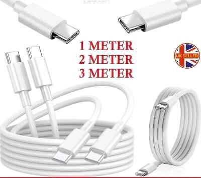 For Galaxy A14 A13 A23 A33 A53 5G USB-C Fast Charger Cable Lead 1M 2M 3M Long