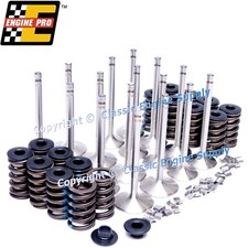 Hp Head Kit With Z28 Springs Stainless Steel Valves 1.94 1.6 Fits Chevy Sb