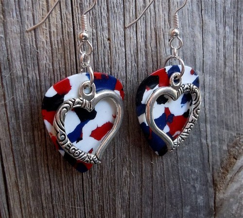 Heart Charm Guitar Picks - Pick Your Color - Picture 7 of 14
