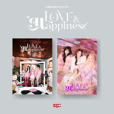 LIMELIGHT DEBUT EP Album [LOVE & HAPPINESS] 2Ver SET CD+P.Book+4p Card+Sticker