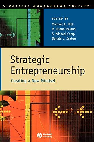 Strategic Entrepreneurship – Creating a New Mindset Hitt Hardback - Image 7