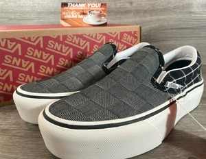 vans slip on carreaux