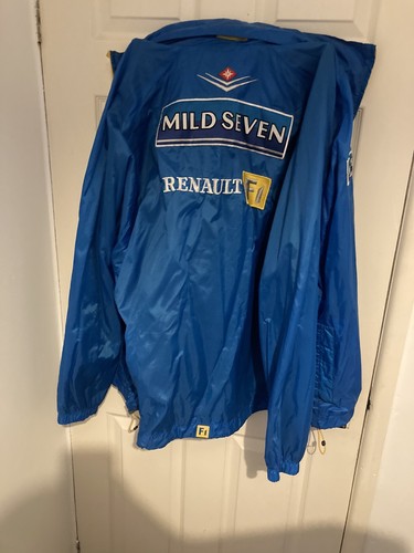 Renault f1 coat/rain jacket mild seven 