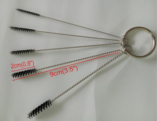 Carburetor Cleaning Kit Carb Dirt Jet Cleaner Tools 18 Needle 5 Wires Brush - Picture 9 of 13