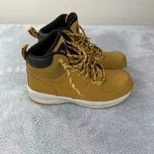 Nike Manoa Leather ACG Boots (GS) Haystack Size 4.5Y 472648-700