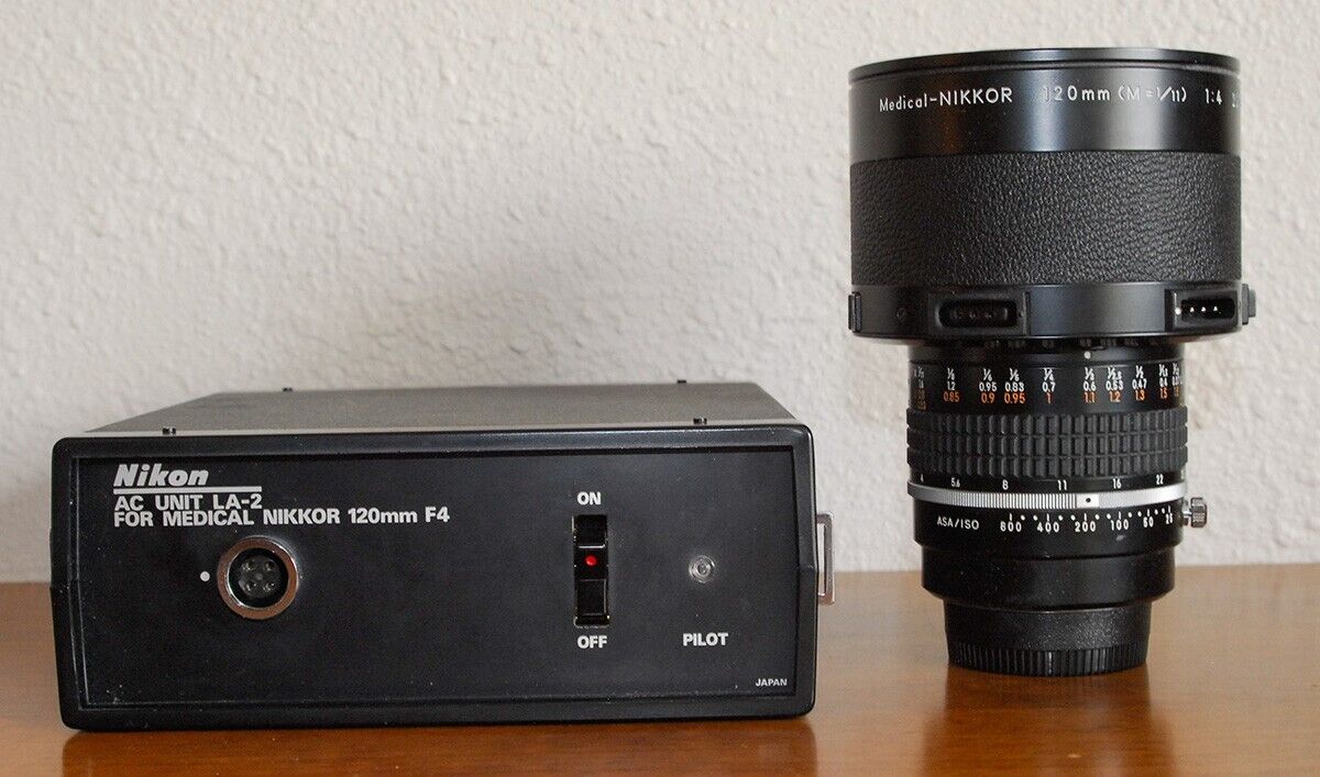 Nikon Medical Nikkor 120mm F4 macro micro close up lens Nikon Medical Nikkor 120mm F4 macro micro close up lens