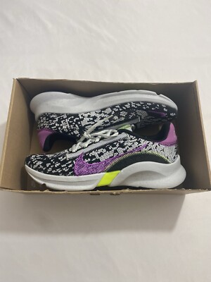 New Mens Size 10 Platinum Nike Superrep Go 3 NN FK Training Shoes DH3394 008