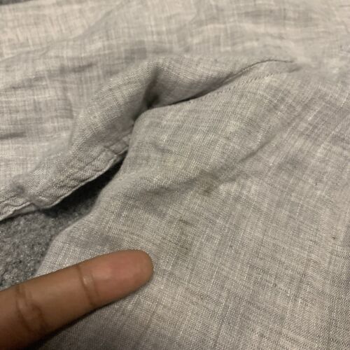 J Mclaughlin Shirt Men’s XL Button Up Linen Beach Dress Casual Work - Picture 7 of 9