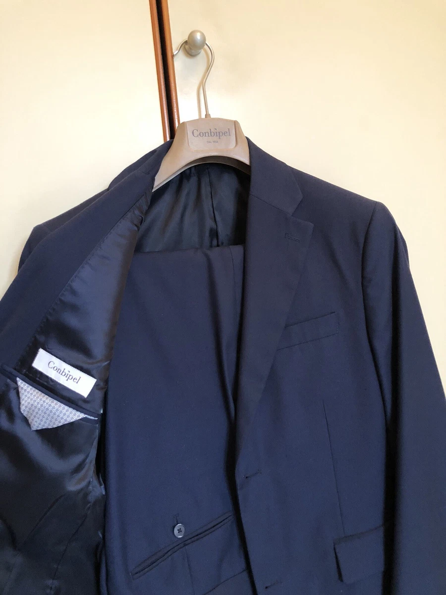 Abito Completo Uomo Conbipel Taglia 48 Blu Navy eBay