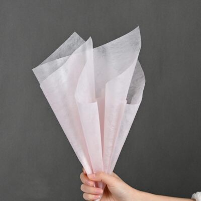 40 Sheets Wrapping Flower Paper Korean Non-Woven Floral Wrapping Paper Floris...