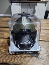 tj hockenson signed mini helmet