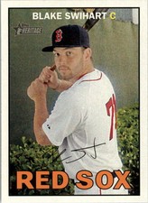 2016 Topps Heritage #96 Blake Swihart Boston Red Sox