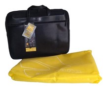 BORSA CARTELLA TUCANO X DOCUMENTI E NOTEBOOK, VERA PELLE DI QUALITA' COLOR NERO