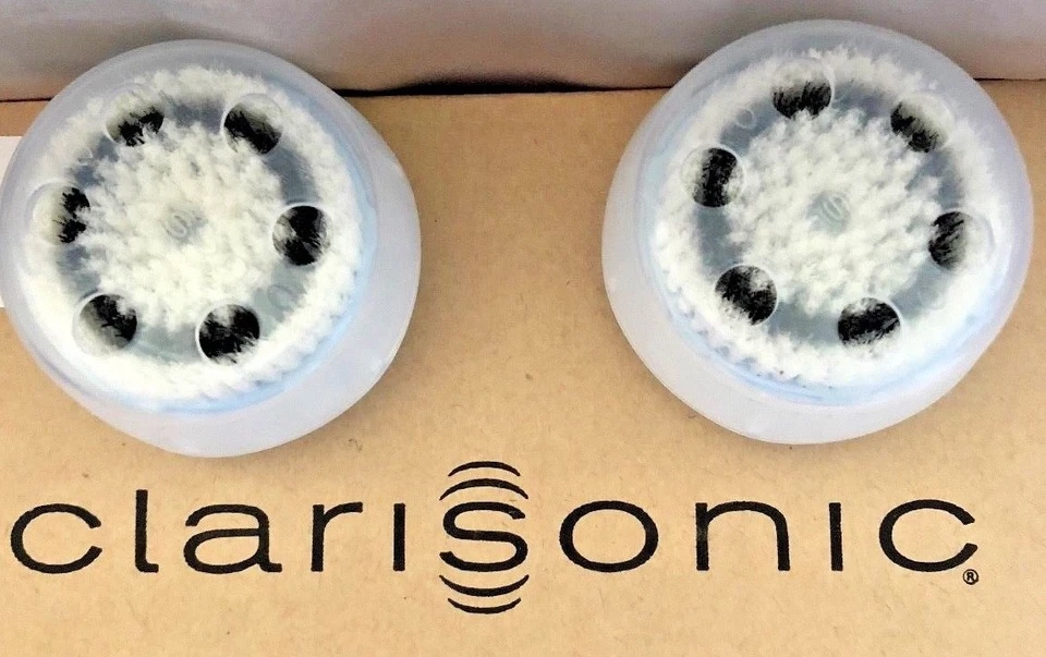 Clarisonic  Delicate Replacement Brush  2  Brushes ~Authentic~ FREE SHIP - Image 2 of 4