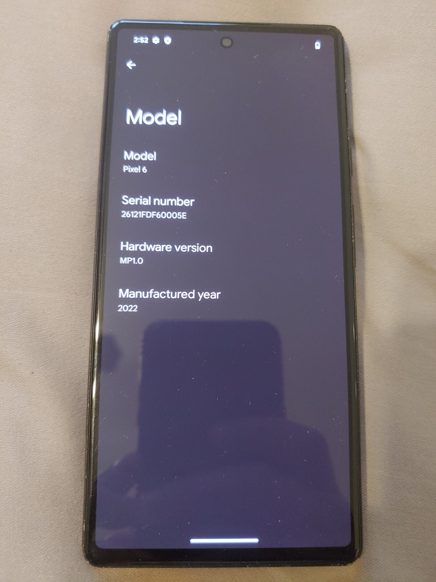 READ* Google Pixel 6 - G9S9B - 128GB - Stormy Black (Unlocked) | eBay