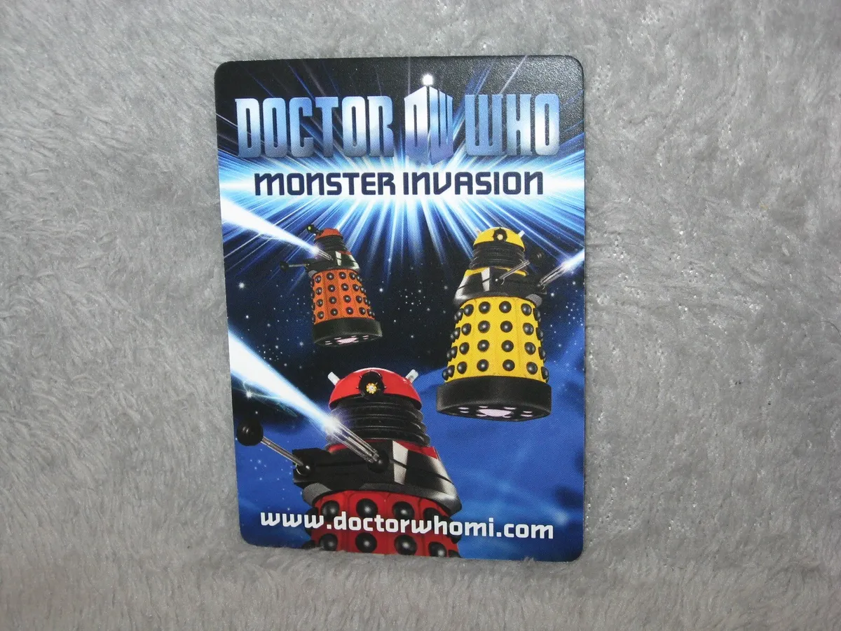 Doctor Who Dr TCG CCG Card Monster Invasion ~ Gadgets ~ #58 Gadget A