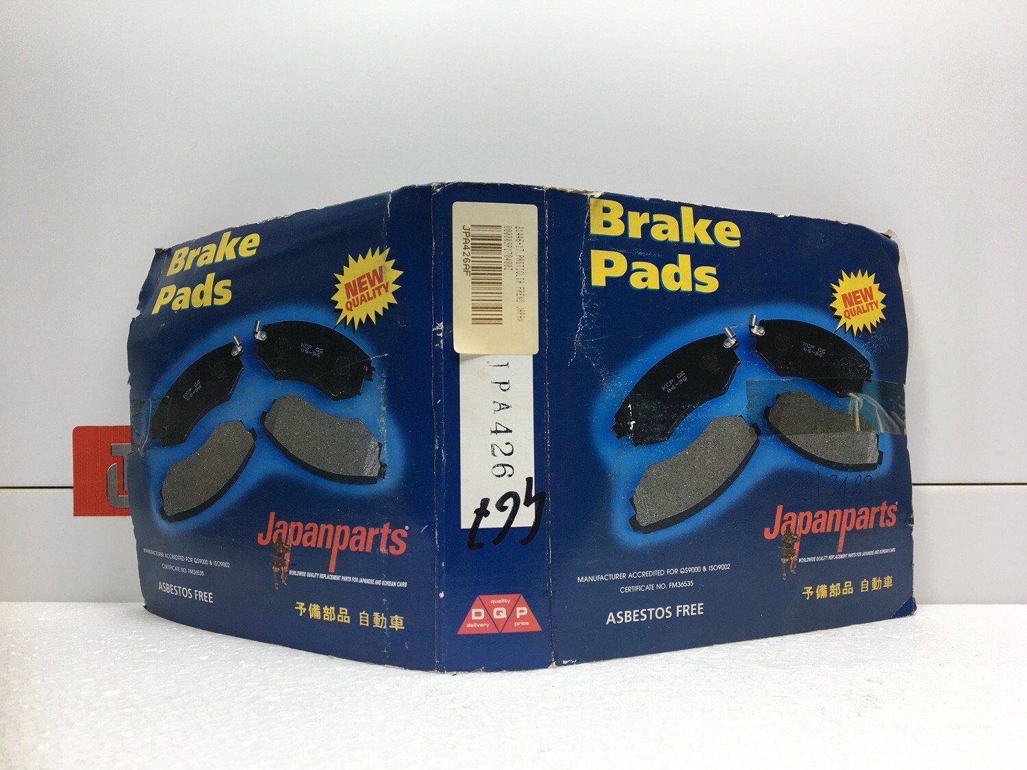 Honda-Accord-Prelude-Acura Legend Serie Pattini Freno Assale Anteriore  Japanpar
