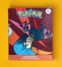 Pok mon Dragapult Sticker Activity Set McDonald s Happy Meal Toy 2024