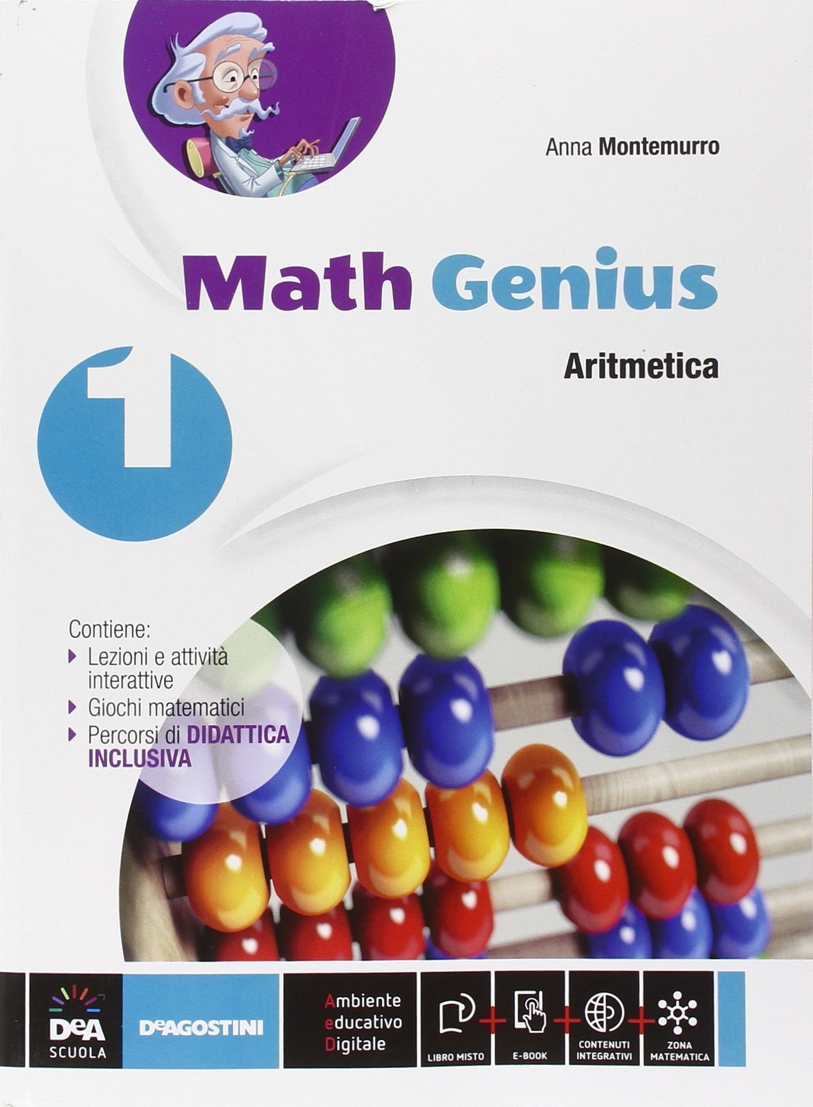 9788851119300 Math genius. Aritmetica-Geometria-Palestra delle c...one online: 1