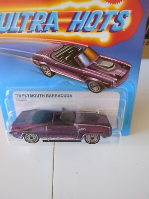 MATTEL HOT WHEELS ULTRA HOTS '70 PLYMOUTH BARRACUDA 3/8 | eBay