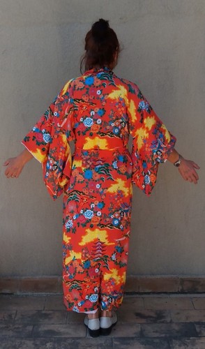 kimono giapponese donna - Foto 4 di 5