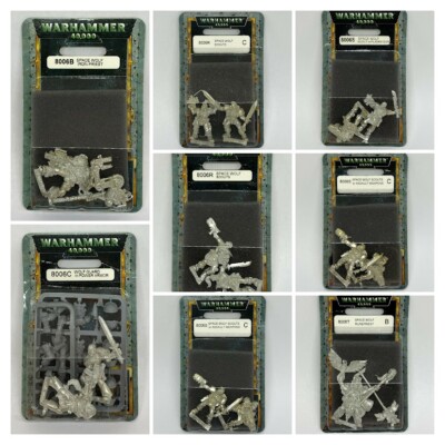 Games Workshop Warhammer 40K Blister Space Wolves NIB OOP (Green Logo)