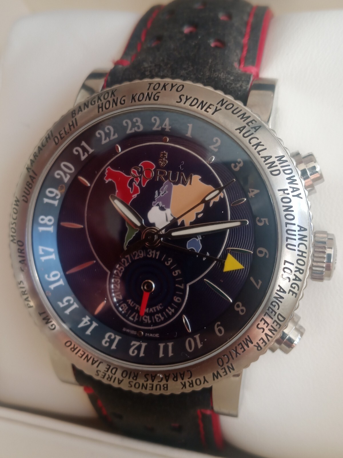 CORUM GMT Automatic Chronometer Stainless Steel (… - image 1