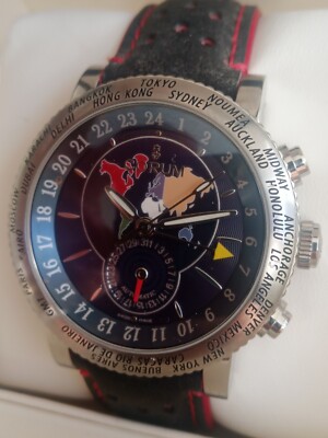 CORUM GMT Automatic Chronometer Stainless Steel (World Timer)