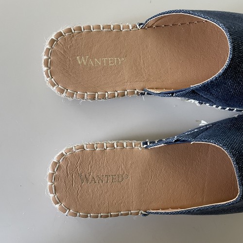 Boho Denim Slip-On Flats- SIZE 5.5 - Picture 5 of 9