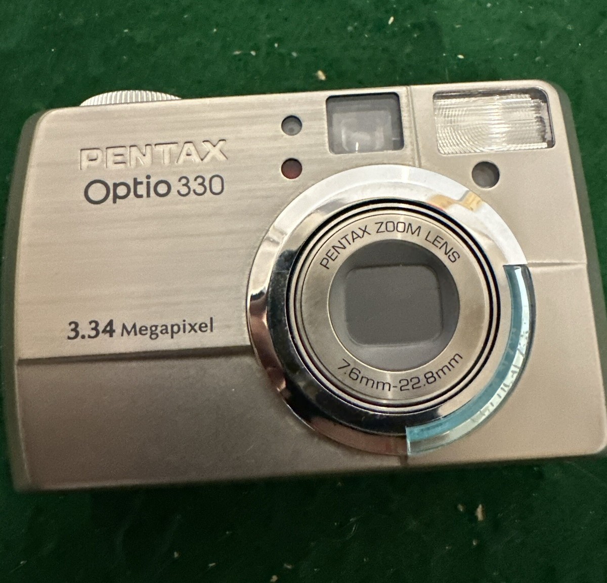 PENTAX Optio 330 3.34 MP CCD DigiCam Battery Works Great | eBay