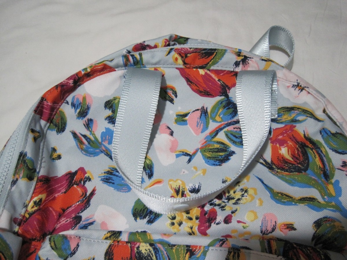 Vera Bradley Stitched Garden Campus Totepack Womens Recycled Lighten Up Reactive Campus Totepack Backpack  main image 3