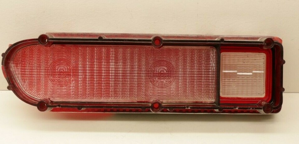 1972 1973 Ford Torino RH Tail Stop Backup Light Lens SAE-TSIAR-72FE ...
